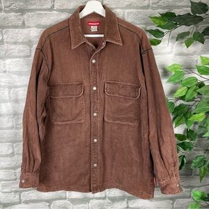 ☀️ UNION BAY sun faded corduroy cord shirt jacket shacket vintage y2k 00s ☀️